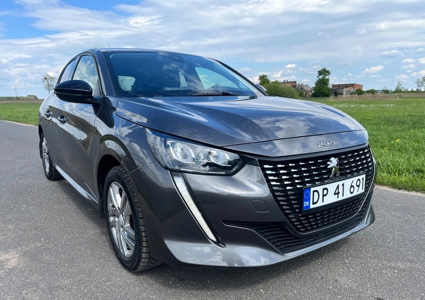 Peugeot 208 cena 55600 przebieg: 47000, rok produkcji 2023 z Września małe 172